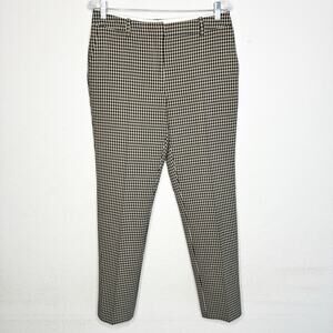 Hugo Boss Boss Tamata Check Plaid Black and Brown Trousers 8
